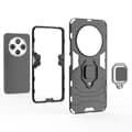 Miniatyrbild 6 av 6: Xiaomi Redmi 14C Skal Hybrid Armor Ring Svart