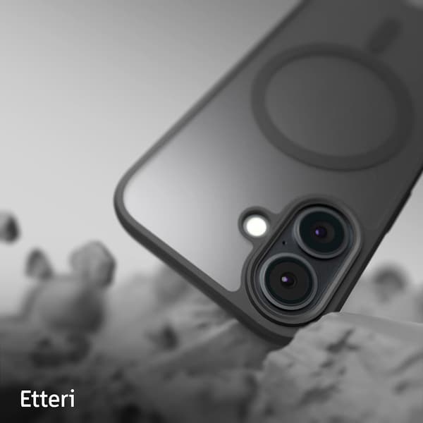 Etteri Takakuori Magsafe-järjestelmällä iPhone 16 - Svart