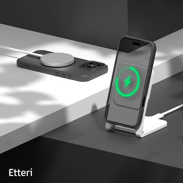 Etteri Takakuori Magsafe-varmistimella iPhone 16 Pro Max - Svart - Svart