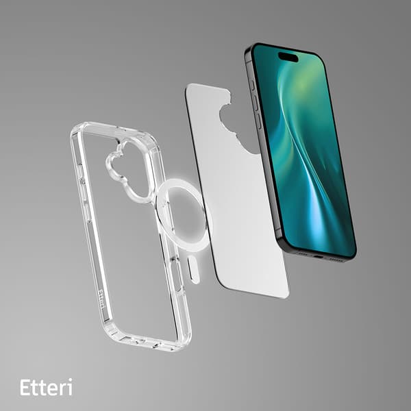Etteri Backshell med Magsafe til iPhone 16 Plus