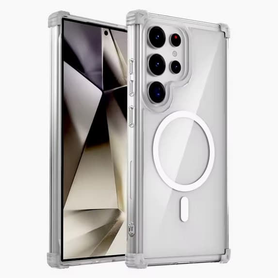 Samsung Galaxy S25 Ultra MagSafe-kompatibelt skal - Transparent
