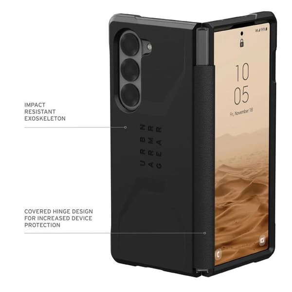 Fodral till Samsung Galaxy Z Fold6 - UAG Civilian - Svart