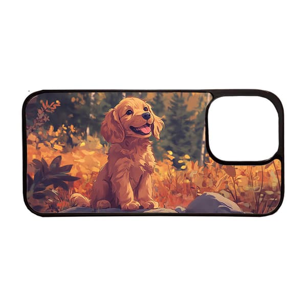 Barn Søt Tegneserie Cocker Spaniel Hund iPhone 12 Mini Mobiltelefon Deksel