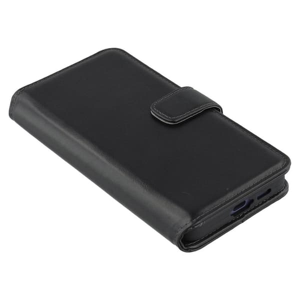 Nordic Covers Samsung Galaxy S24 FE Kotelo Essential Leather Raven Black