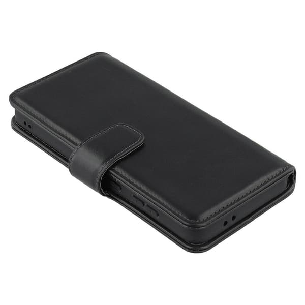 Nordic Covers Samsung Galaxy S24 FE Kotelo Essential Leather Raven Black