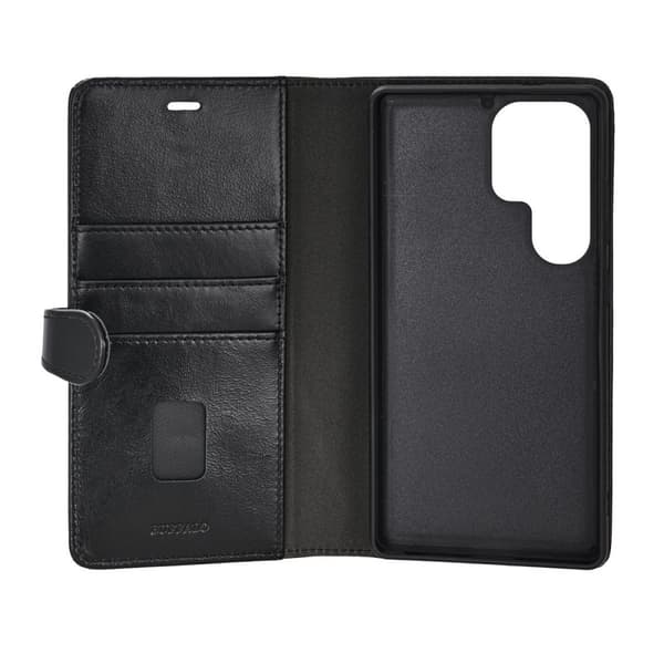 Buffalo Samsung Galaxy S25 Ultra Etui 2-in-1 Detachable Wallet Svart