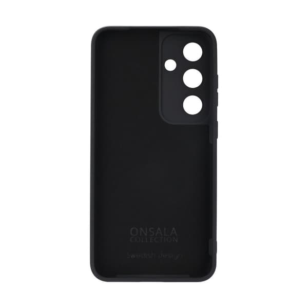 Onsala Samsung Galaxy S25 Plus Kuori Silikoni kosketus Musta