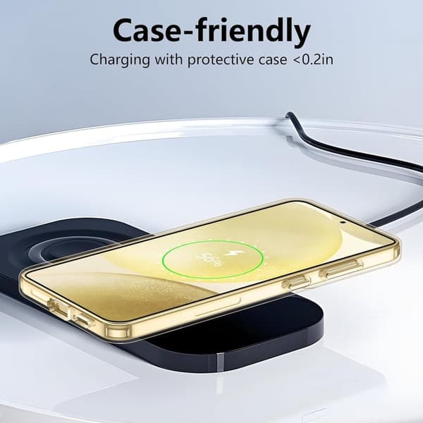 Samsung S25 - Gjennomsiktig TPU-skall