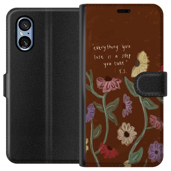 Sony Xperia 10 VI Plånboksfodral Blommor