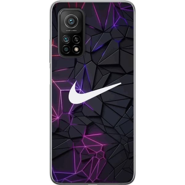 Xiaomi Mi 10T Pro 5G Läpinäkyvä kuori Nike