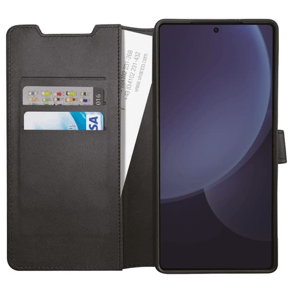 Vivanco Samsung Galaxy S25 Ultra Etui Classic Wallet Sort