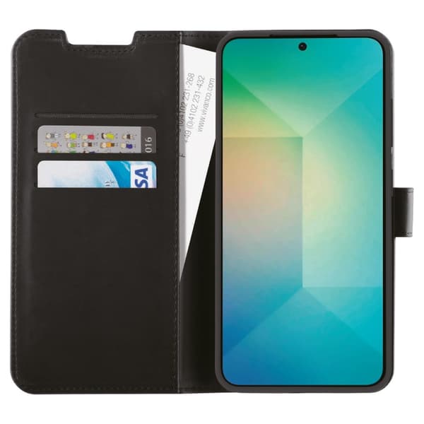 Vivanco Samsung Galaxy S25 Etui Classic Wallet Svart