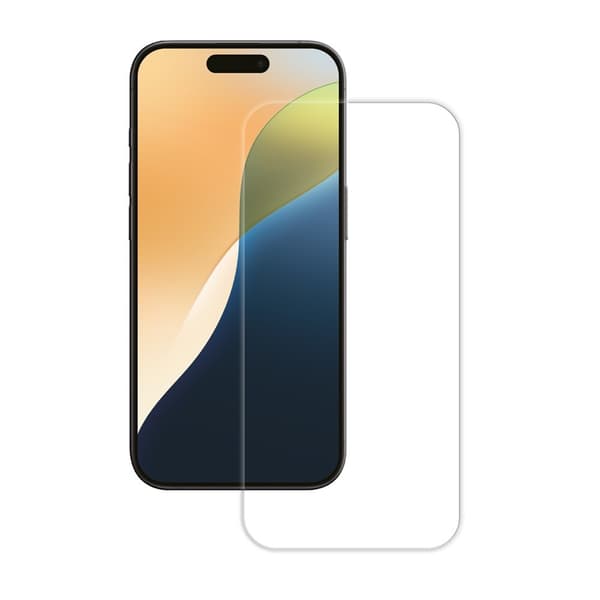 Vivanco iPhone 15 Plus/iPhone 16 Plus Skjermbeskytter Herdet Beskyttelsesglass 9H