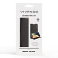 Pikkukuva 4 / 5: Vivanco iPhone 16 Plus Kotelo Classic Wallet Musta