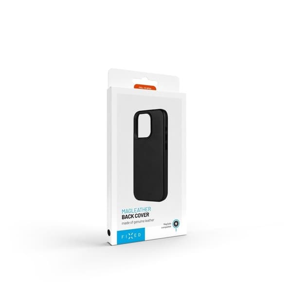 Fixed iPhone 16 Deksel MagLeather Svart