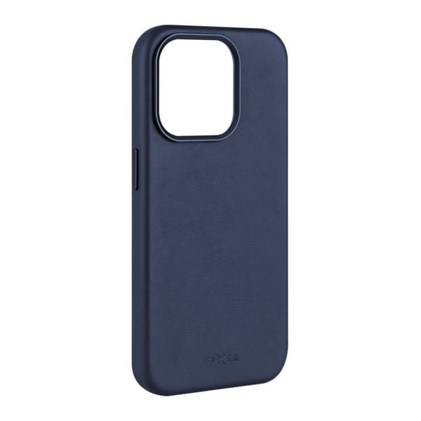 Fixed iPhone 16 Pro Cover MagLeather Blå
