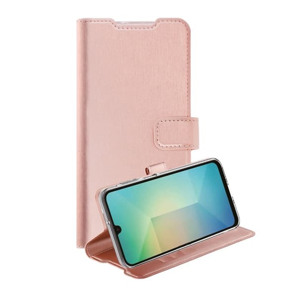 Vivanco Samsung Galaxy A26 Etui Classic Wallet Rosegull
