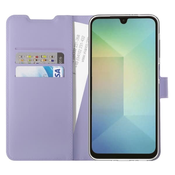 Vivanco Samsung Galaxy A26 Fodral Classic Wallet Lavendel
