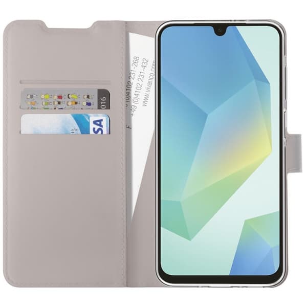 Vivanco Samsung Galaxy A16 Kotelo Classic Wallet Greige