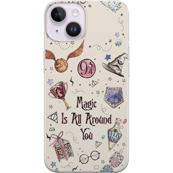 Apple iPhone 15 Gennemsigtig cover Harry Potter