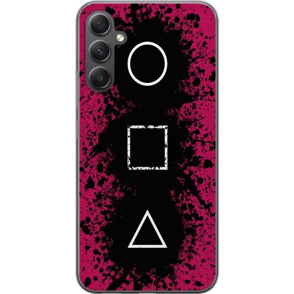 Samsung Galaxy A05s Läpinäkyvä kuori Squid Game 2 - Vem är du?