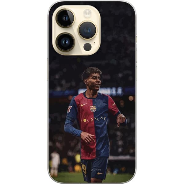 Apple iPhone 15 Pro Genomskinligt Skal Lamine Yamal