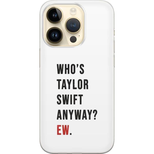 Apple iPhone 15 Pro Läpinäkyvä kuori Taylor Swift