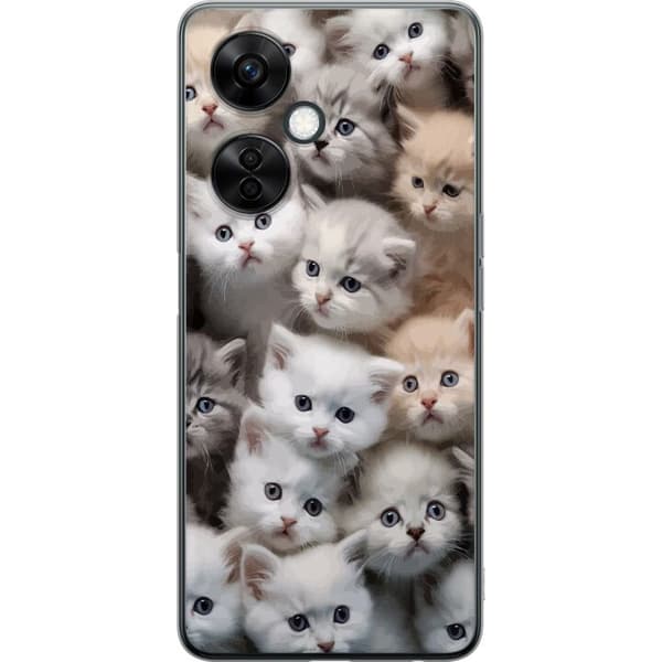OnePlus Nord CE 3 Lite Gennemsigtig cover Katte