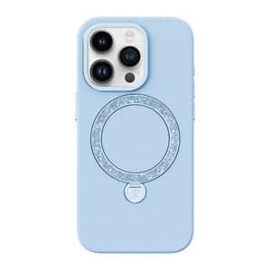 Joyroom PN-15L2-deksel Dancing Circle for iPhone 15 Pro (blå)