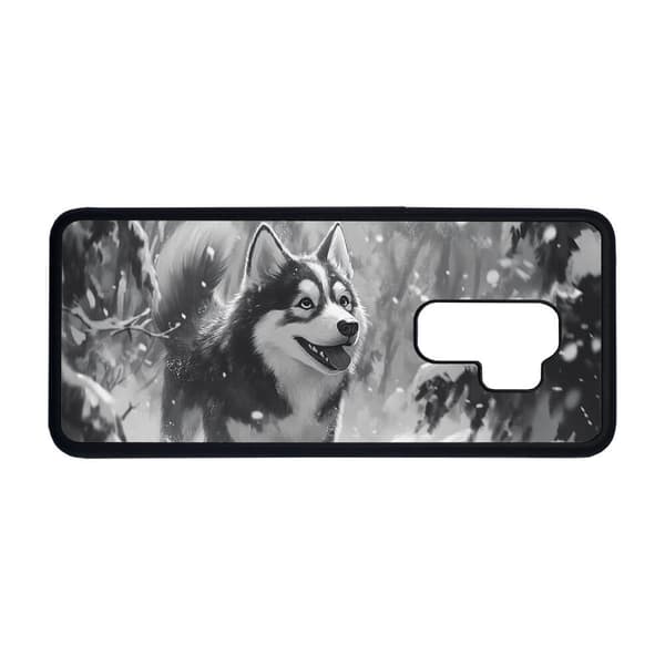 Børne Tegneserie Siberian Husky Hund Samsung Galaxy S9+ Mobiltelefon Dække