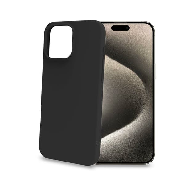 Mobilcover Celly CROMO1081BK Sort Apple