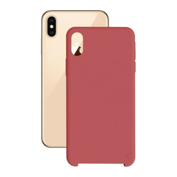 Mobilcover iPhone XS Max KSIX Soft Rød