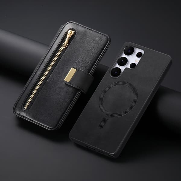 INF Magneettinen irrotettava lompakkokotelo Samsung Galaxy -puhelimelle - musta Samsung Galaxy M54/F54 5G