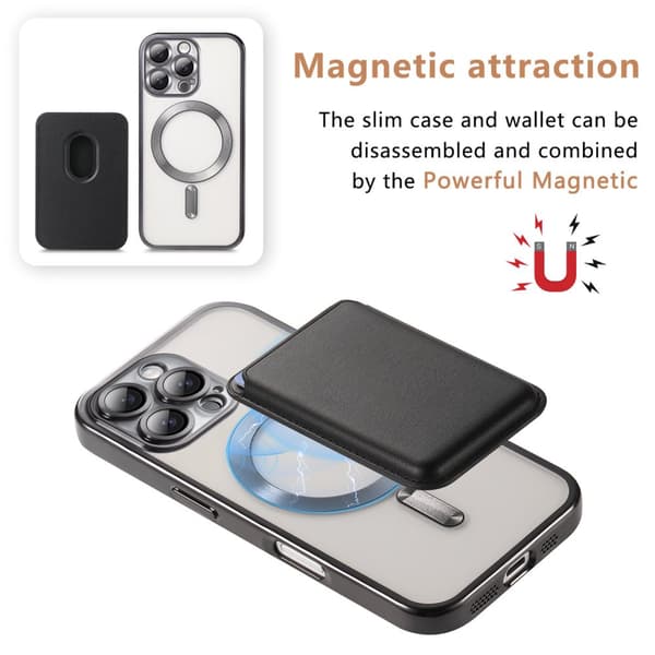 INF Beskyttende deksel til iPhone - Svart iPhone 16 Pro Max