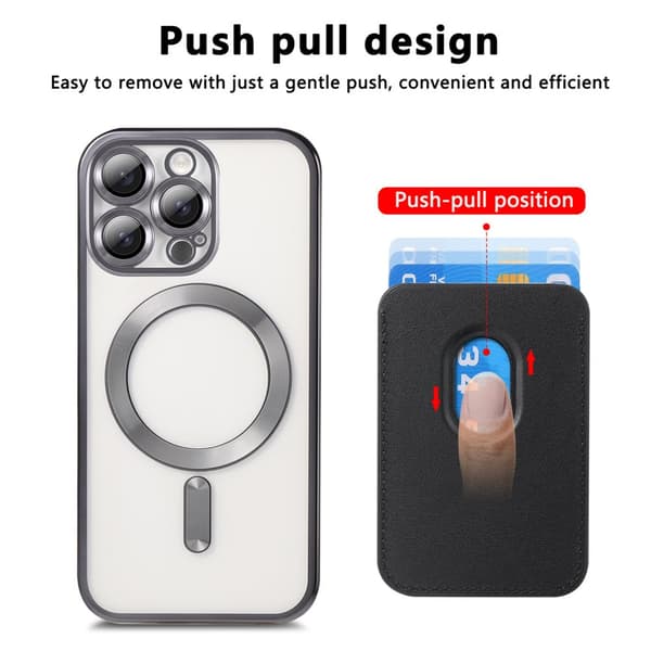 INF Suojakuori iPhonelle - Musta iPhone 16 Pro Max