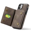 Miniatyrbild 3 av 5: DG-Ming Magking K2 2i1 fodral Apple iPhone 12 - Coffee
