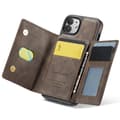 Miniatyrbild 4 av 5: DG-Ming Magking K2 2i1 fodral Apple iPhone 12 - Coffee