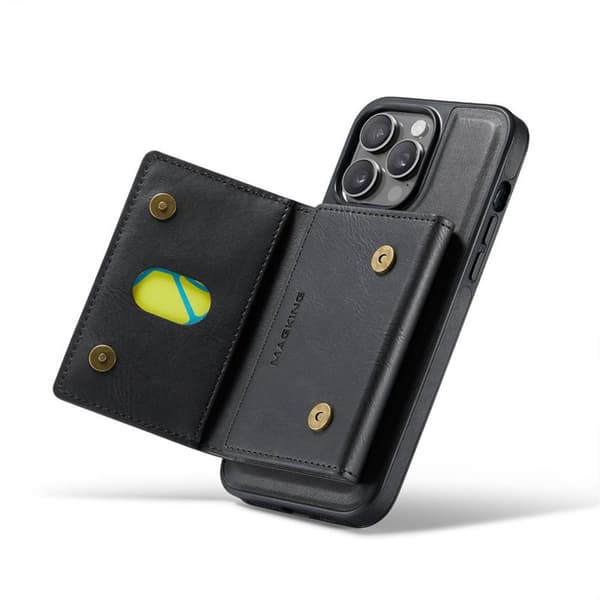 DG-Ming Magking K2 2in1 kotelo Apple iPhone 13 Pro - Musta