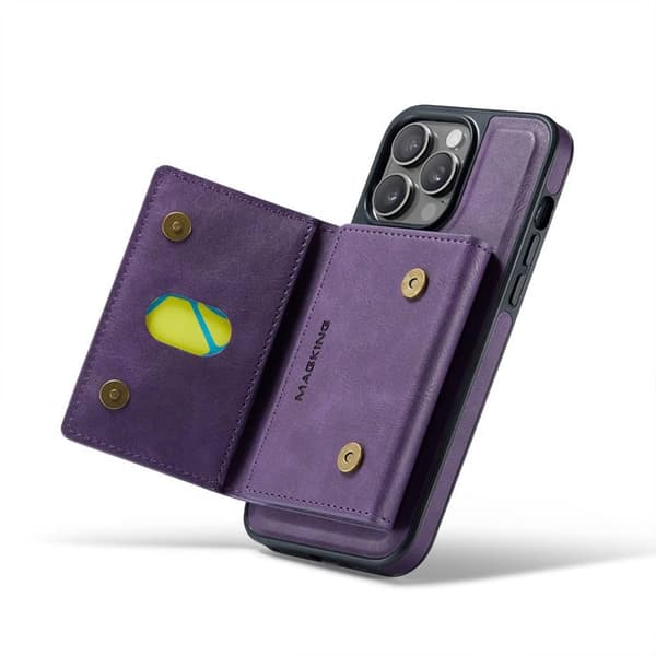 DG-Ming Magking K2 2in1 kotelo Apple iPhone 14 Pro Max - Violetti