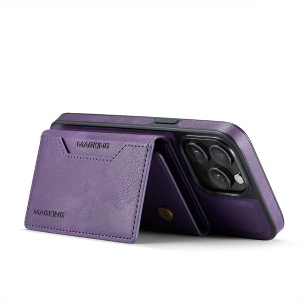 DG-Ming Magking K2 2in1 kotelo Apple iPhone 14 Pro Max - Violetti