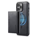 Miniatyrbillede 1 af 5: DG-Ming Magking K2 2i1 cover Apple iPhone 15 Pro - Sort