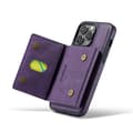 Miniatyrbilde 3 av 5: DG-Ming Magking K2 2i1 deksel Apple iPhone 15 Pro - Lilla