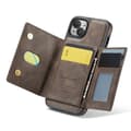 Miniatyrbilde 4 av 5: DG-Ming Magking K2 2i1 deksel Apple iPhone 15 Plus - Coffee