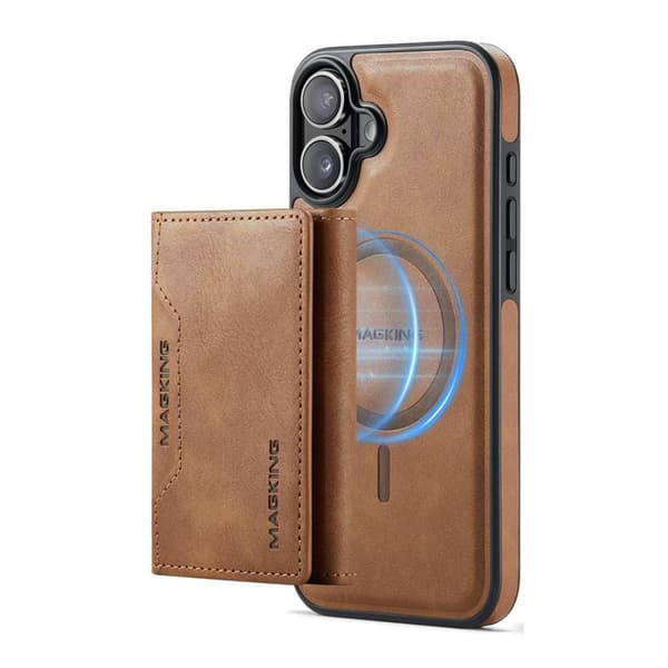 DG-Ming Magking K2 2i1 cover Apple iPhone 16 Plus - Brun