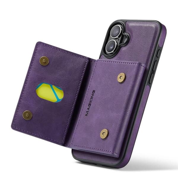 DG-Ming Magking K2 2in1 kotelo Apple iPhone 16 Plus - Violetti
