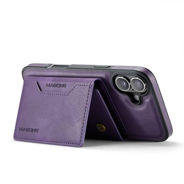 DG-Ming Magking K2 2in1 kotelo Apple iPhone 16 Plus - Violetti