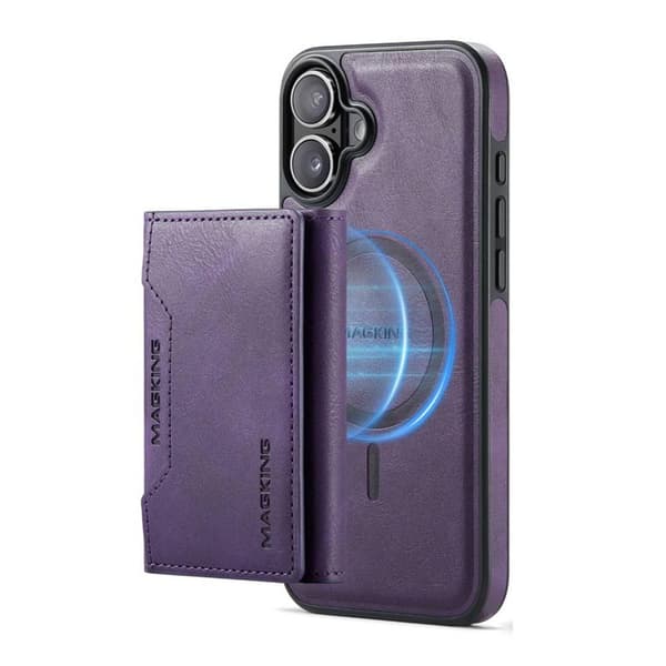 DG-Ming Magking K2 2in1 kotelo Apple iPhone 16 Plus - Violetti