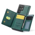 Miniatyrbilde 4 av 5: DG-Ming Magking K2 2i1 deksel Samsung Galaxy S24 Ultra - Petrol