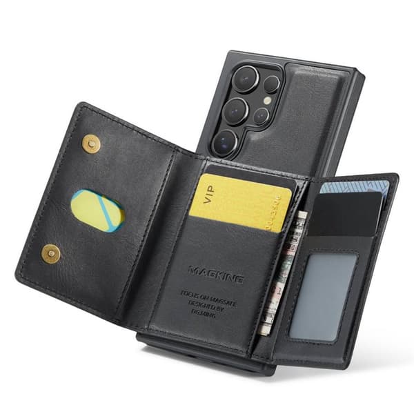 DG-Ming Magking K2 2i1 cover Samsung Galaxy S24 Ultra - Sort