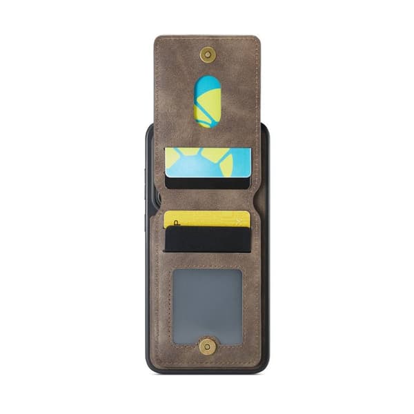 DG-Ming Magking K1 2i1 deksel Samsung Galaxy S24 - Coffee